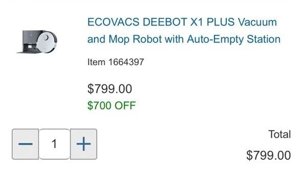 黑五第一弹！Costco大热款扫地机器人疑似bug价，用户含泪血赚$1400！