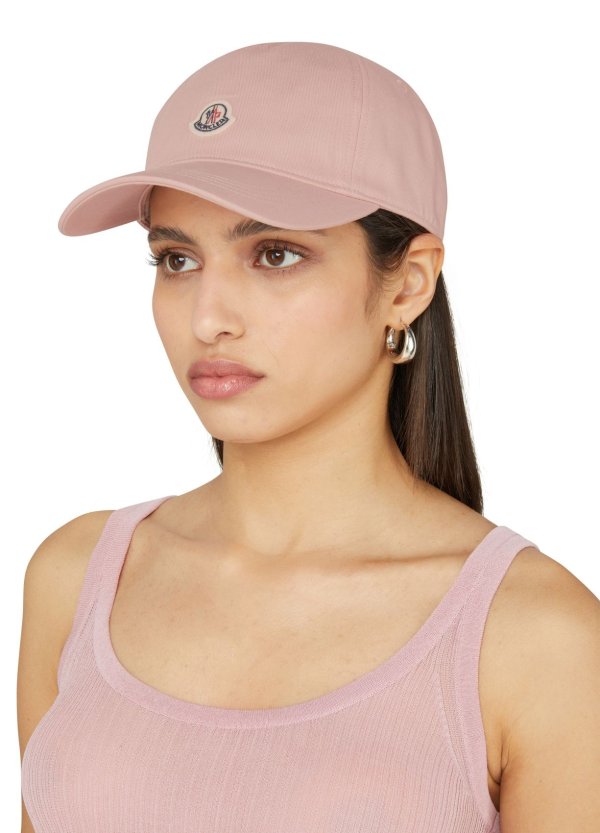 粉色棒球帽