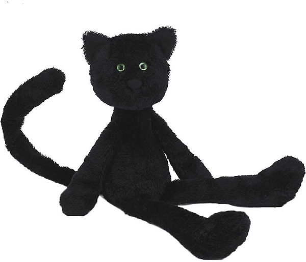 小黑猫玩偶