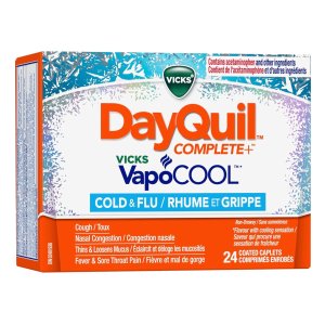 💥史低价💥：Vicks DayQuil 全效感冒药 24片 吃了不犯困