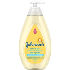 $7.5(shoppers400ml$8.79)Johnson's 婴儿二合一洗发沐浴800ml 温和洁净 自然柔香