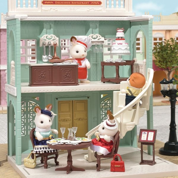 Calico Critters - Town Series 餐厅套装