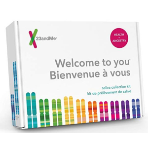 23andMe祖源分析DNA检测服务+个人健康报告+90份详细线上基因报告