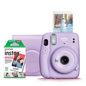 Fujifilm Instax Mini 11+相机包+10张相纸套装