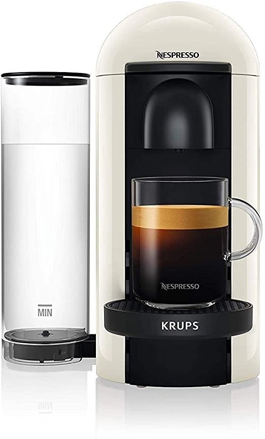 Nespresso, Pod Coffee Machine, Krups, XN903140, White