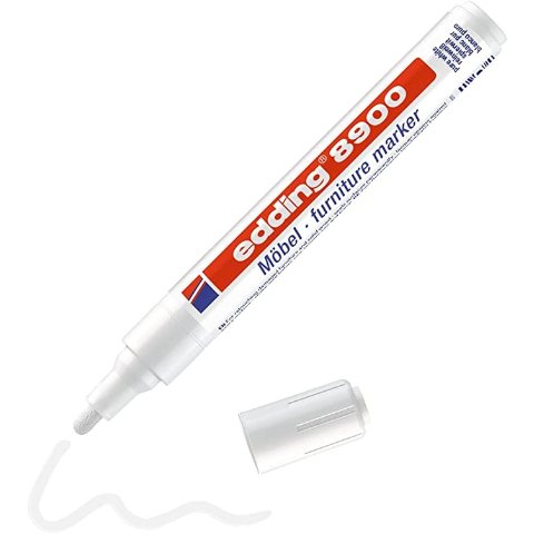白色Edding 家具修补马克笔