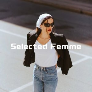Selected Femme 北欧少女风 可爱又洒脱 有机棉衬衫$20.97