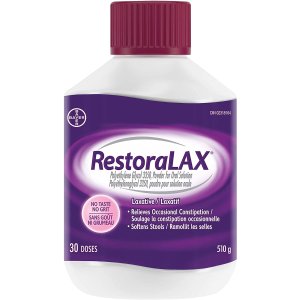 RestoraLAX 拜耳制药 通便排毒冲剂 (30剂)有效缓解便秘
