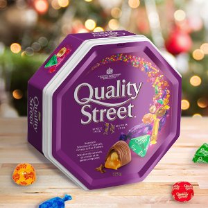 圣诞礼物：Nestle Quality 花街 巧克力什锦礼盒（725克）