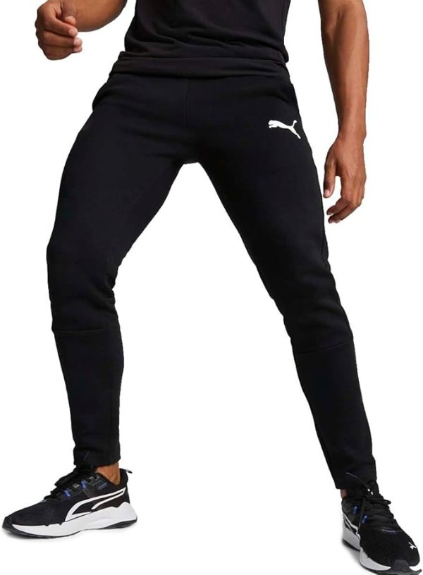黑色 Logo 运动裤