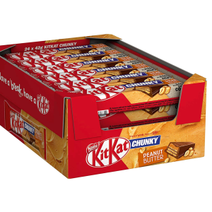 Nestlé KitKat  花生酱加上香浓的巧克力威化 想起来就流口水！