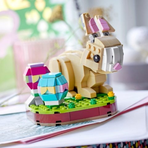 售价€14.99 萌萌的复活节礼物LEGO 40463 复活节兔子热卖 让可爱的小兔兔陪你过节吧