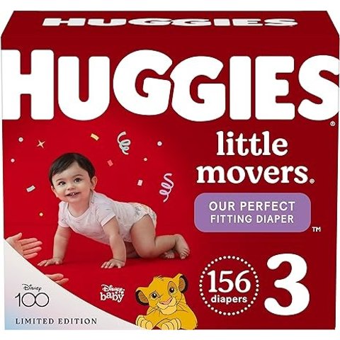 Huggies Little Snugglers 尿布，尺寸size3