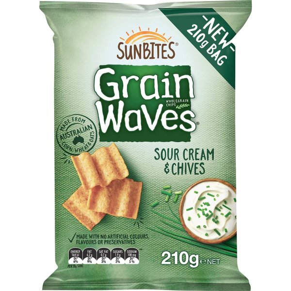 Sour Cream & Chives 210g | Woolworths