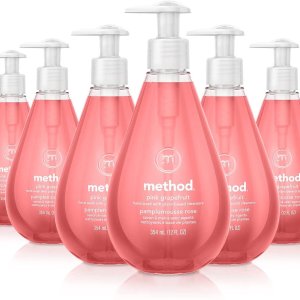 Method 液体洗手液354ml x 6瓶 粉红葡萄柚香味 每瓶$3.49