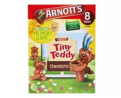 Arnott’s Tiny Teddy 雅乐思小熊饼干