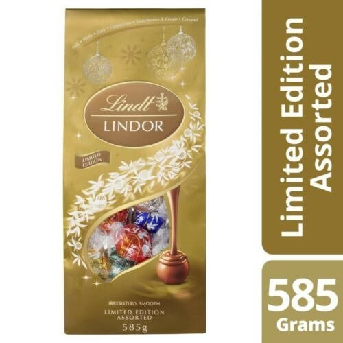Lindor Limited Edition Assorted Chocolate Bag 585g