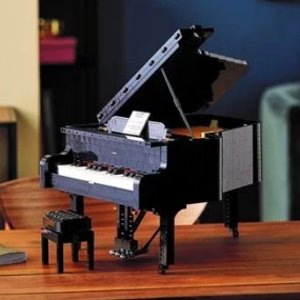 预告：LEGO官网 IDEAS系列Grand Piano三角钢琴即将上市 可弹奏