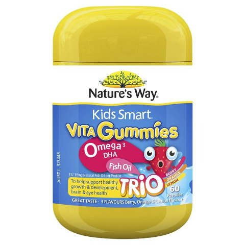 Kids Smart Vita Gummies Omega Fish Oil 