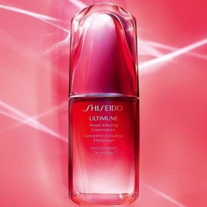 Shiseido美妆护肤产品热卖 收经典红腰子精华