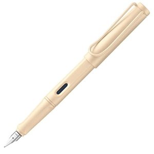 Lamy奶油白色6.3折safari 钢笔
