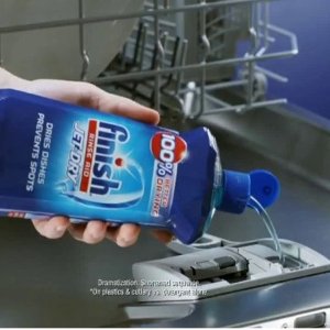 Finish 洗碗机专用清洁液621ml 可用80+次 盘子闪闪亮