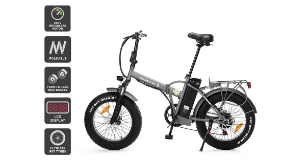 20" 36V 10Ah Fat Tyre Foldable Electric Bike | Electric Bicycles |