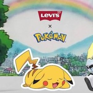 Levis × Pokémon 联名 官网断货系列 小耳朵针织帽$30收