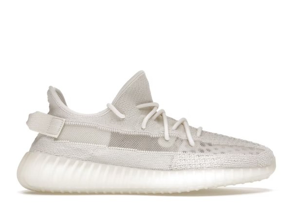  Yeezy 350 V2 纯白侧透