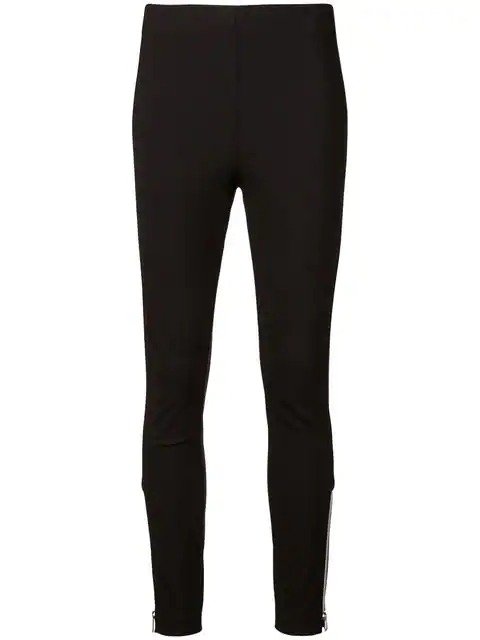 high waist skinny-fit trousers 紧身裤