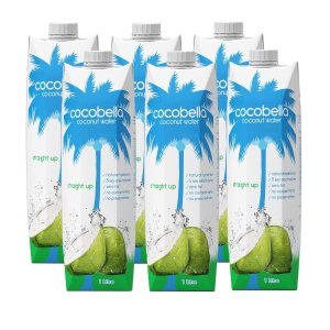Cocobella 澳亚销冠椰子水 大容量1L*6瓶