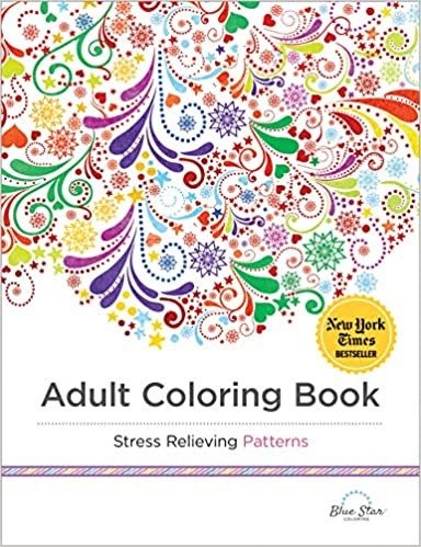 Adult Coloring Book: 解压手绘