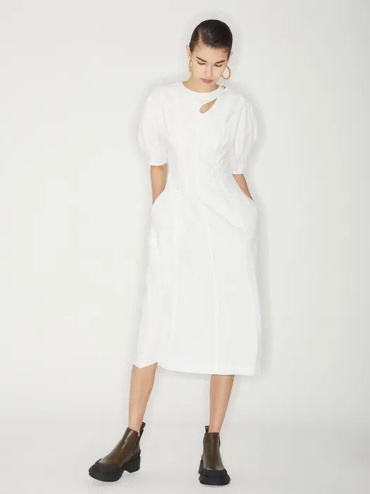 (PRE-ORDER) 白色连衣裙
