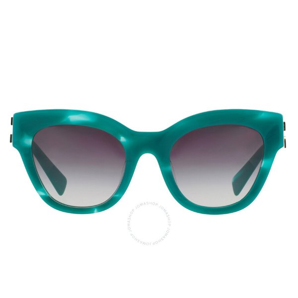 Miu Miu Grey Gradient Cat Eye Ladies Sunglasses MU 01YSF 15H09S 51