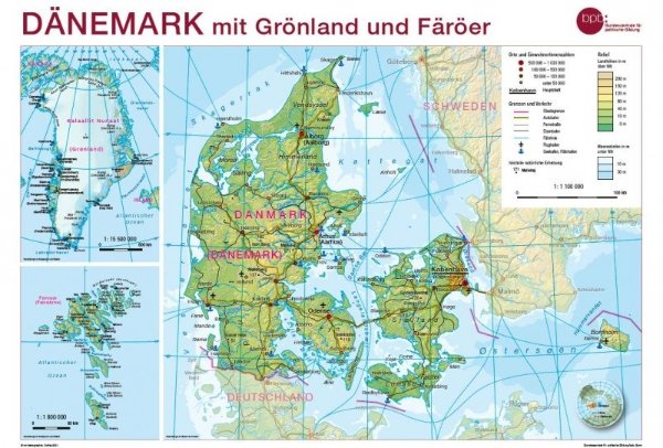 丹麦地图免费申请