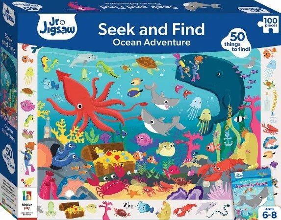 海洋冒险100片拼图