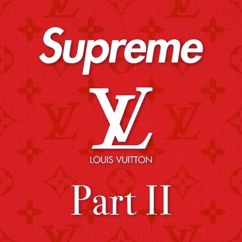 Louis vuitton best sale por supreme