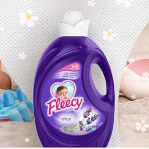 Fleecy 织物柔软剂  3.5L超大家庭装  舒缓香气 防静电