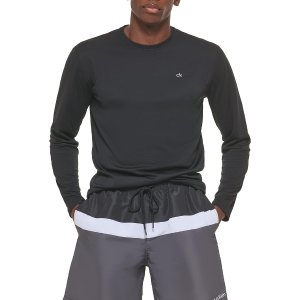 Calvin Klein 男士速干长袖 XL码 UPF40+防晒，户外运动穿合适