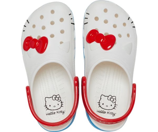 Hello Kitty 联名洞洞鞋