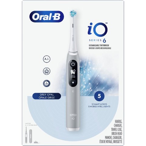 Oral-B iO Series 6电动牙刷 灰色