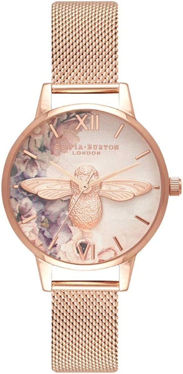 Olivia Burton 古典蜜蜂浮雕腕表