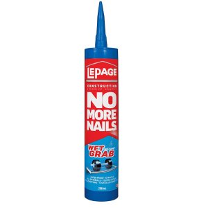 LePage no more nails 建筑粘合剂 可用于湿表面 266ml