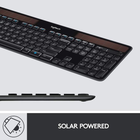 $59.99(指导价$79.99)Logitech K750 太阳能 无线键盘 超轻薄设计