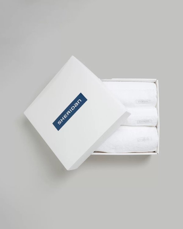 Luxury 埃及棉毛巾礼盒3件套