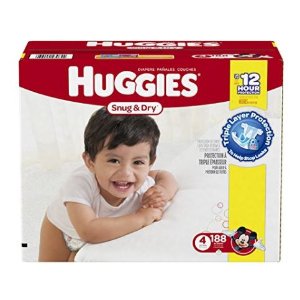 超值低价特卖！Huggies Snug and Dry 纸尿裤 1-6号