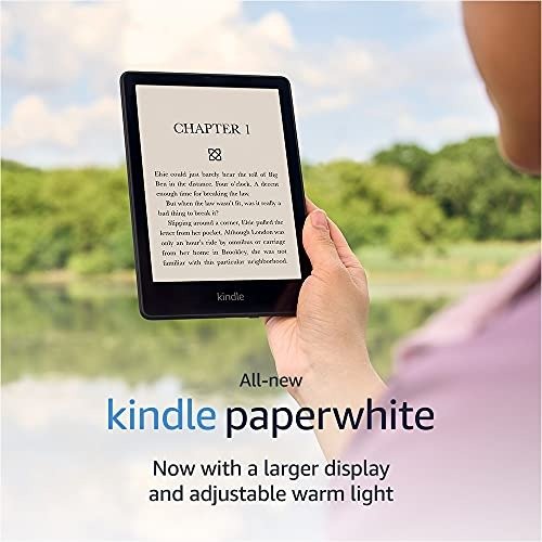 All-new Kindle Paperwhite (8GB) – Now with a 6.8" display and adjustable warm light