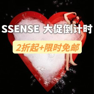 即将截止：SSENSE大促 EssentialsT恤$30，Ami爱心卫衣$158