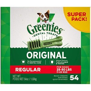 GreeniesRegular 狗狗洁牙零食棒 54oz