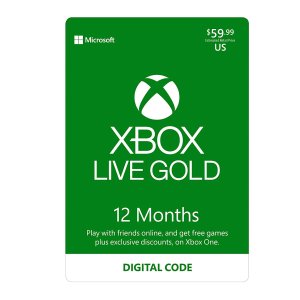 Xbox Live Gold 一年份会员！数字版